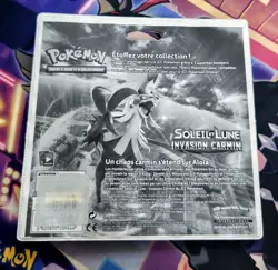 Pokemon TCG Sun & Moon Crimson Invasion French Three-Booster Blister 820650802515 - Image 2