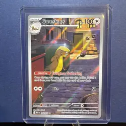 Gumshoos Illustration Rare 153/132 Pokemon Mega Evolution English IR - Image 1
