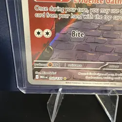 Gumshoos Illustration Rare 153/132 Pokemon Mega Evolution English IR - Image 3