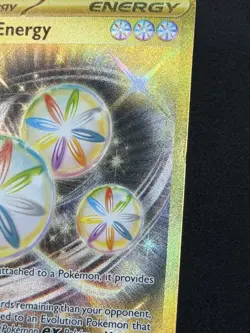 2023 TCG Pokemon #266 Reversal Energy 266/182 Holo Paradox Rift Gold Hyper Rare - Image 4