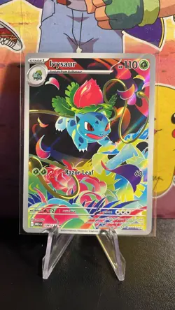 Ivysaur 134/132 - Illustration Rare - Mega Evolution Base Set - Pokemon TCG - Image 1