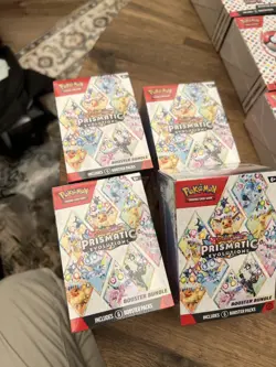 Pokemon TCG Prismatic Evolutions Booster Bundle x8 boxes - New and Sealed - Image 3
