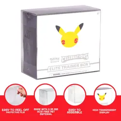 ETB Protector Case Compatible with Pokemon Elite Trainer Box | Clear Sleeve 1x - Image 2