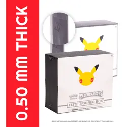 ETB Protector Case Compatible with Pokemon Elite Trainer Box | Clear Sleeve 1x - Image 3
