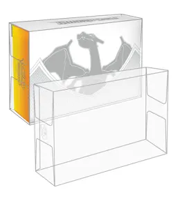 Display case Protector for Pokemon TCG Sword & Shield Charizard Ultra Premium - Image 1