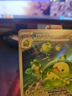 Pokemon TCG Reuniclus Scarlet & Violet Temporal Forces 171/162 IR NM - Image 2