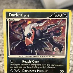 Pokemon D&P: Great Encounters Set - Darkrai Holo # 3/106 NM/LP - Image 5