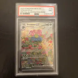 Pokemon TCG Venusaur EX Scarlet & Violet 151 SIR PSA 9 - Image 1