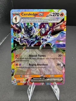 Ceruledge ex Double Rare 036/191 Pokemon TCG Surging Sparks (2024) NM - Image 1