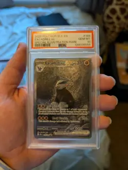 Pokemon SV Black Bolt Excadrill EX 168/086 Special Illustration Rare PSA 10 - Image 1