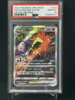 2022 POKEMON JPN SWORD & SHIELD VSTAR UNIVERSE FULL ART/CHARIZARD VSTAR PSA 10 - Image 1