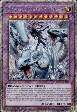 Dragon Master Magia - Platinum Secret Rare 1st Edition RA04-EN055 - NM - YuGiOh - Image 1