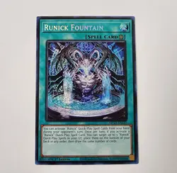 Runick Fountain - MP23-EN239 - Prismatic Secret Rare - NM - 1st Ed - Yugioh - Image 1