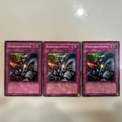 3x Yu-Gi-Oh TCG Reinforcements SDK-038 / YSD-EN033 / SDY-031 - Image 1