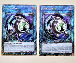 Linkuriboh (Platinum Secret Rare) RA04-EN291 Quarter Century Stampede 1st Ed X2 - Image 1