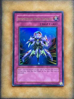 Yugioh Interdimensional Matter Transporter DR1-EN214 Ultra Rare LP - Image 1