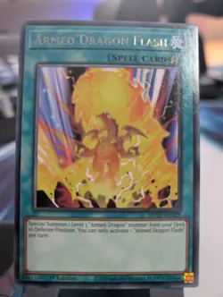 YuGiOh! Armed Dragon Flash MP22-EN029 Rare 1st Ed - Image 1