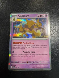 Alakazam 003 [Stamped] MEP: Mega Evolutions Promo English Pokemon Card NM - Image 2