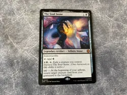 The Soul Stone Magic The Gathering Card Marvel's Spider-Man Near Mint MTG - Image 1