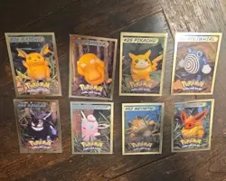 Hasbro Toy Wishes Magazine RARE Pokemon Nintendo Trading Card 8 Of 8 - Image 1