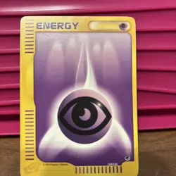 Psychic Energy 164/165 Energy Pokemon Card - Expedition Base Set NM - Image 1