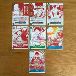 ONE PIECE Card Game 3rd Anniversary Campaign Promo Card Collection Complete 7Set - Image 1