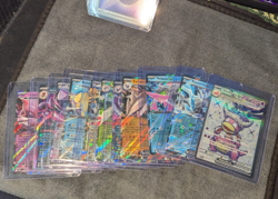 Pokemon EX Card Lot-11 EX Cards pulled from packs and put right into protection - Image 1