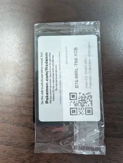 2022 Pokemon Sword Shield Charizard V UPC Premium 3 Promo Card Sealed Pack Vstar - Image 2