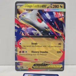 Mega Latias ex MEP EN 011 NM Black Star Promo Pokemon Evolution Holo JUMBO Card - Image 2