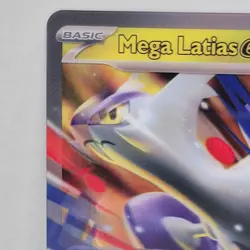 Mega Latias ex MEP EN 011 NM Black Star Promo Pokemon Evolution Holo JUMBO Card - Image 4