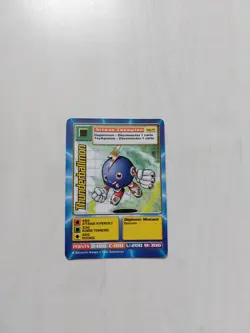 Thunderballmon Carte Digimon Francais Bandai 2000 MP-75 Mega Pack French Card - Image 1