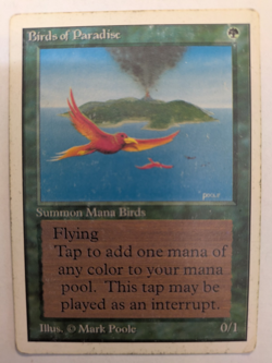 Birds of Paradise Unlimited Edition MTG Magic the gathering - Image 1