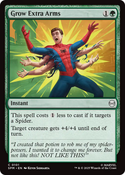 Grow Extra Arms (FOIL) x1 - MTG Marvel's Spider-Man SPM #101 - Image 1