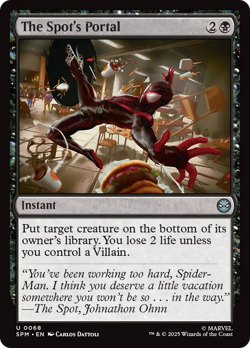The Spot's Portal (FOIL) x1 - MTG Marvel's Spider-Man SPM #68 - Image 1