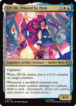 SP//dr, Piloted by Peni (FOIL) x1 - MTG Marvel's Spider-Man SPM #147 - Image 1
