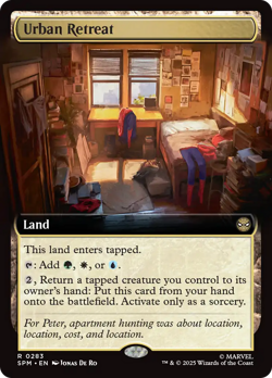 Urban Retreat (REGULAR) x1 - MTG Marvel's Spider-Man SPM #283 - Image 1
