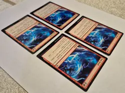 BOLT BEND x4 MTG WAR OF THE SPARK 2019 UC RED INSTANT LP - Image 4