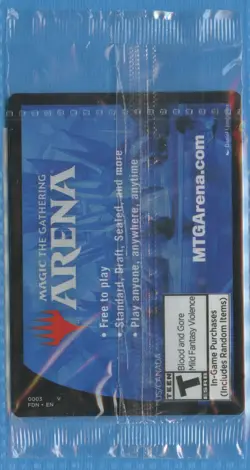 MTG: PreRelease Promo: Foundations: Celestial Armor: FOIL: STILL SEALED - Image 2