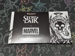 Raised Foil VENOM LANDS Mana Symbiote Marvel Spider-Man Secret Lair MTG IN HAND - Image 1