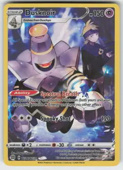 Dusknoir Ultra Rare SWSH09: Brilliant Stars Trainer Gallery TG06/TG30 Pokemon - Image 1