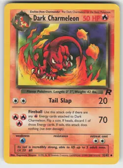Dark Charmeleon Uncommon Team Rocket 32/82 Pokemon - Image 1