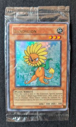 Yugioh Dandylion/Red Eyes Darkness Metal Dragon Sealed Promo Pack - Image 1