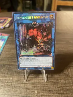 Yugioh! TCG - Fiendsmith's Agnumday - Prismatic Secret Rare - MP25-EN109 - Image 1
