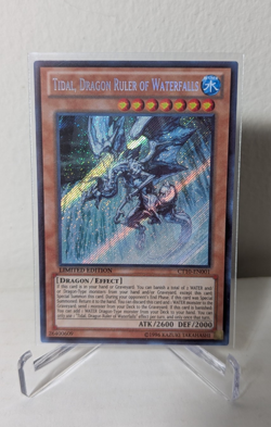 Tidal, Dragon Ruler of Waterfalls CT10-EN001 YuGiOh! TCG Secret Rare Limited NM - Image 1
