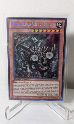 Redox, Dragon Ruler of Boulders CT10-EN003 YuGiOh! TCG Secret Rare Limited - NM - Image 1