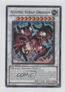 Atomic Scrap Dragon (UR) 1st Ed. YuGiOh Storm of Ragnarok #STOR-EN043 - Image 1