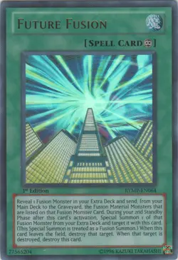 Yugioh! MP Future Fusion - RYMP-EN064 - Ultra Rare - 1st Edition Moderately Play - Image 1
