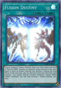 Yugioh! MP Fusion Destiny - DANE-EN054 - Super Rare - 1st Edition Moderately Pla - Image 1