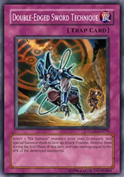 Yugioh! MP Double-Edged Sword Technique - GLAS-EN074 - Common - Unlimited Editio - Image 1
