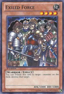 Yugioh! MP Exiled Force - BP01-EN059 - Starfoil Rare - 1st Edition Moderately Pl - Image 1
